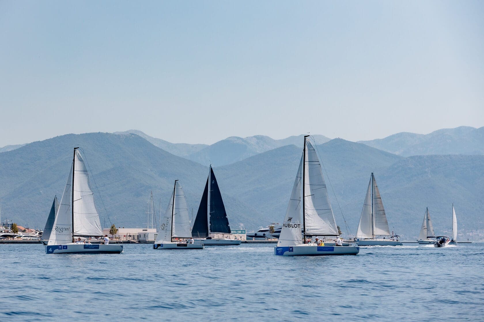 Лагерь J/70 · Черногория 2