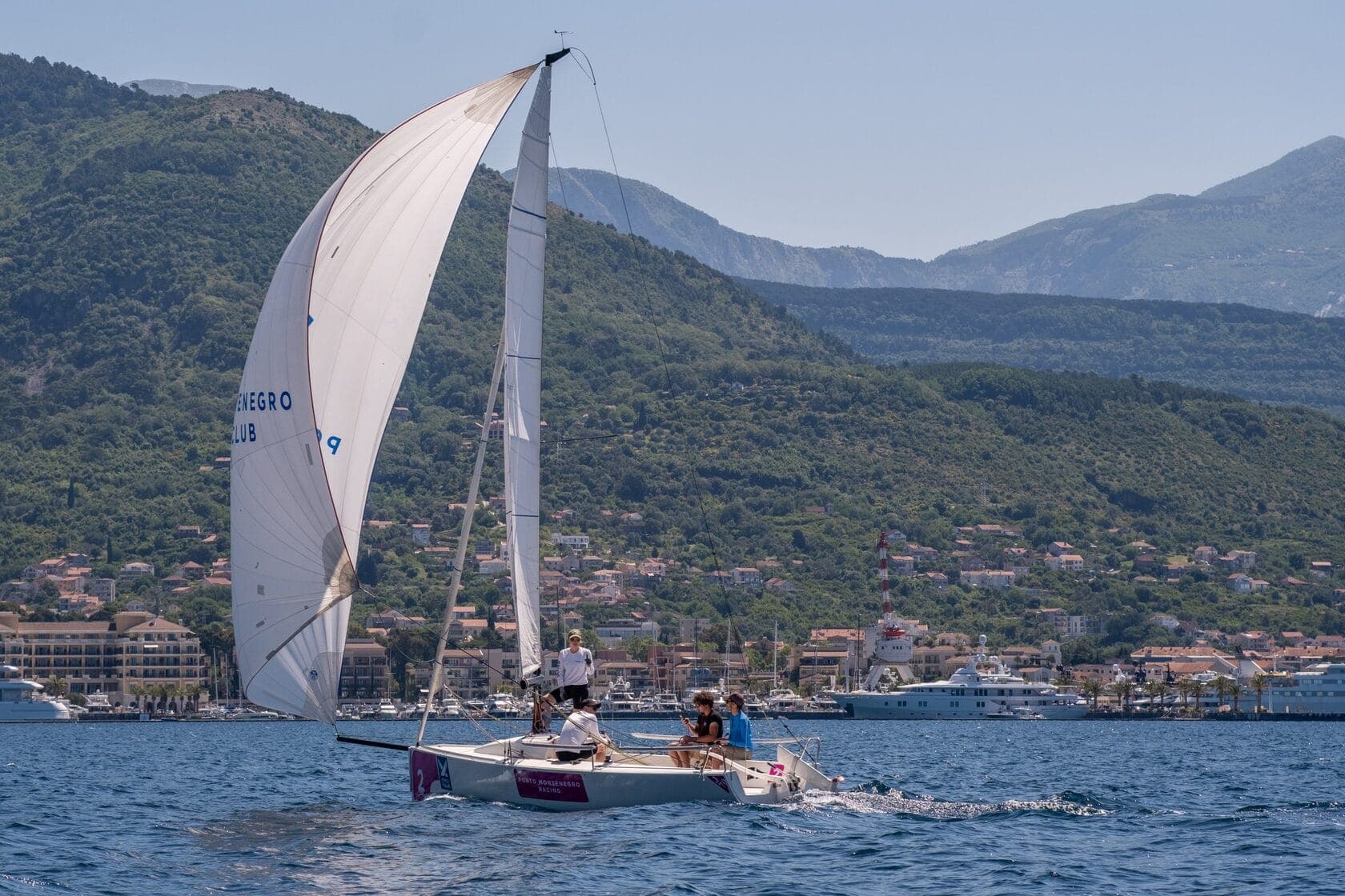Лагерь J/70 · Черногория 3